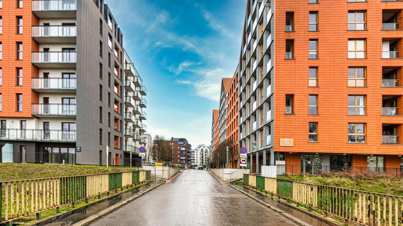Апартаменты Kopenhaga Aura Гданьск Экстерьер фото